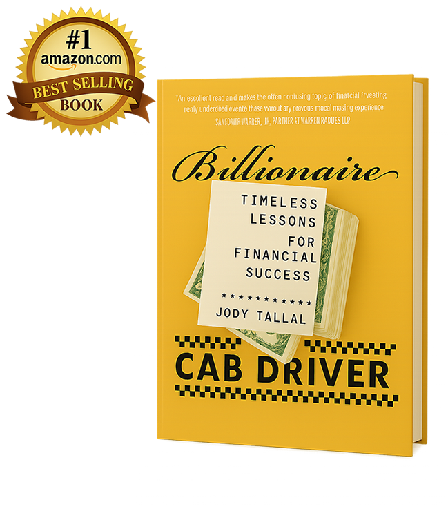 Image of Billionaire Cab Driver book with Amazon #1 Best Selling badge